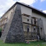 Wąchock, Remont opatówki / Fot. Opactwo Cystersów w Wąchocku