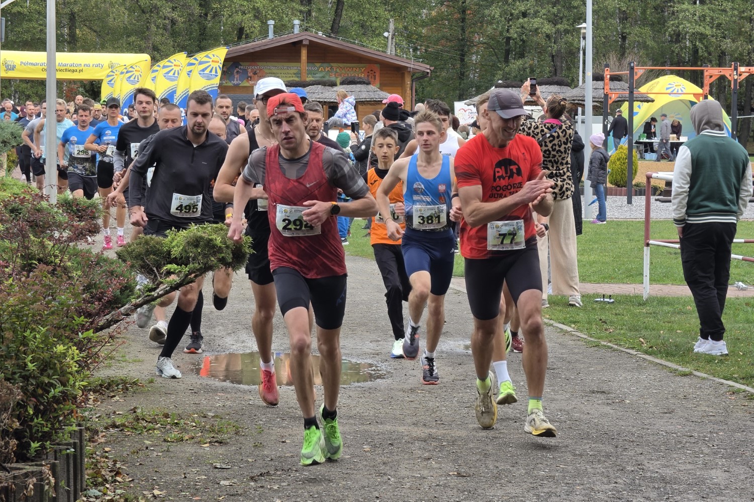 Myśliwska i Gontarczyk zwycięzcami XIV MOSiR Gutwin Run