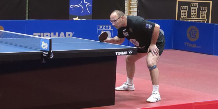 24.10.2026. Wąchock. Mecz Energia TTcup.com Wąchock - Bud-An ElectriCon Olimpia Grudziądz / Fot. Maciej Makuła - Radio Kielce