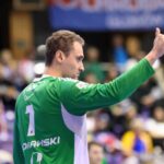 24.10.2026. Głogów. Mecz KGHM Chrobry Głogów - Industria Kielce / Fot. PAP/Przemysław Karolczuk