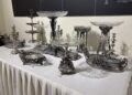 25.10.2026. Ostrowiec Świętokrzyski. Wystawa „Argentarium. Srebra i platery firm warszawskich ze zbiorów muzealnych i prywatnych” / Fot. Anna Głąb - Radio Kielce