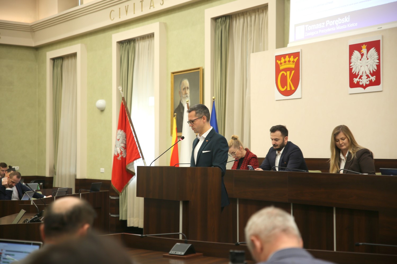 Kielce. Sesja Rady Miasta Kielce