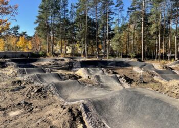 Stąporków. Pumptrack / Fot. Magdalena Galas-Klusek - Radio Kielce