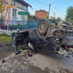 Auto w rowie, wszyscy w szpitalu, a kierowca pijany i bez uprawnień