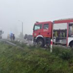 05.10.2026. Wola Jachowa. Wypadek / źródło: PSP Kielce
