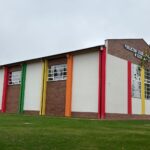 Szerzawy w gminie Pawłów. Otwarcie nowej sali gimnastycznej / Fot. Anna Głąb - Radio Kielce