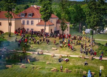 „Dwór w ogniu 1655” / Źródło: strona konkursu polska.travel