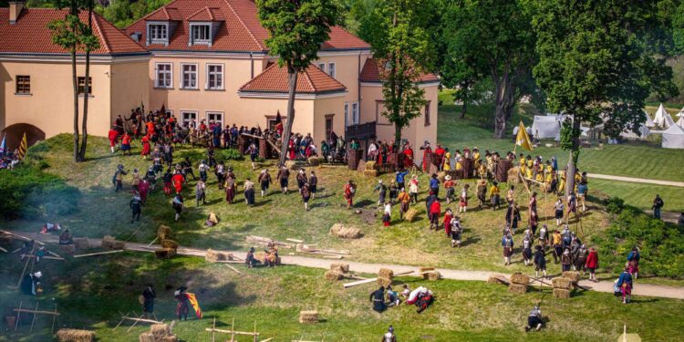 „Dwór w ogniu 1655” / Źródło: strona konkursu polska.travel
