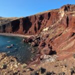 Muzyczne podróże przez świat. Santorini. Czerwona Plaża / Fot. Danuta Rasała