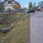 25.10.2026. Brzozowa. Wypadek / źródło: KPP Opatów