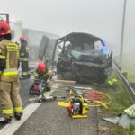 Poważny wypadek w Woli Jachowej. Kierowca zakleszczony w aucie