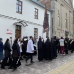 11.10.2026. Sandomierz. Procesja z relikwiami patrona miasta i diecezji, bł. Wincentego Kadłubka / Fot. Grażyna Szlęzak-Wójcik - Radio Kielce