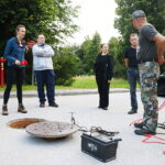 Święty Krzyż. Podziemny zbiornik / Fot. Wiktor Taszłow - Radio Kielce