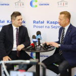 19.10.2026. Kielce. Śniadanie prasowe zorganizowane przez posła Rafała Kasprzyka / Fot. Wiktor Taszłow - Radio Kielce