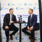 19.10.2026. Kielce. Śniadanie prasowe zorganizowane przez posła Rafała Kasprzyka / Fot. Wiktor Taszłow - Radio Kielce