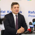 19.10.2026. Kielce. Śniadanie prasowe zorganizowane przez posła Rafała Kasprzyka / Fot. Wiktor Taszłow - Radio Kielce