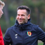 20.10.2026. Kielce. Trening Korony Kielce z nowym trenerem - Robertem Kolendowiczem / Fot. Wiktor Taszłow - Radio Kielce