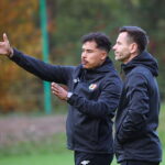20.10.2026. Kielce. Trening Korony Kielce z nowym trenerem - Robertem Kolendowiczem / Fot. Wiktor Taszłow - Radio Kielce