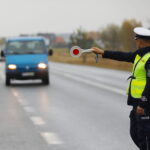 22.10.2026. Kielce. Akcja „Twoje Światła – Nasze Bezpieczeństwo” / Fot. Wiktor Taszłow - Radio Kielce