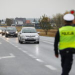 22.10.2026. Kielce. Akcja „Twoje Światła – Nasze Bezpieczeństwo” / Fot. Wiktor Taszłow - Radio Kielce