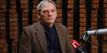 30.10.2026. Radio Kielce. Rozmowa Dnia. Na zdjęciu: Krzysztof Myśliński - prezes Stowarzyszenia Ochrony Dziedzictwa Narodowego w Kielcach / Fot. Wiktor Taszłow - Radio Kielce