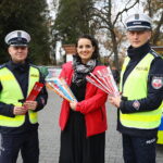 30.10.2026. Akcja rozdawania odblasków / Fot. Wiktor Taszłow - Radio Kielce
