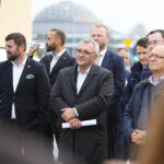 05.10.2026. Kielce. Konferencja prasowa poświęcona podpisaniu umów na budowę nowych przystanków przy liniach kolejowych 70 i 75 / Fot. Wiktor Taszłow - Radio Kielce
