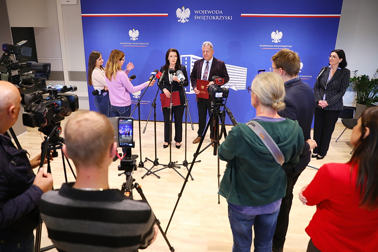 05.10.2026. Konferencja dot. bonu senioralnego / Fot. Wiktor Taszłow - Radio Kielce