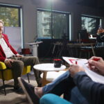 Jacek Rogala – gość audycji „Dzień dobry to Ja! Rozmowy inne niż wszystkie w Radiu Kielce” / Fot. Wiktor Taszłow - Radio Kielce