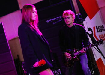 09.10.2026. Radio Kielce. Studio GRAM. Koncert zespołu Numer Zajęty / Fot. Wiktor Taszłow - Radio Kielce
