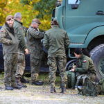 11.10.2026. Sancygniów. Ćwiczenia poszukiwawczo-ratownicze „Ponidziański Młyn 2026” / Fot. Wiktor Taszłow - Radio Kielce