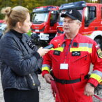11.10.2026. Sancygniów. Ćwiczenia poszukiwawczo-ratownicze „Ponidziański Młyn 2026” / Fot. Wiktor Taszłow - Radio Kielce