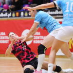 11.10.2026. Kielce. Mecz 5. kolejki Ligi Centralnej piłkarek ręcznych: Korona Handball Kielce - Energa Sambor Tczew / Fot. Wiktor Taszłow - Radio Kielce