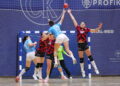 11.10.2026. Kielce. Mecz 5. kolejki Ligi Centralnej piłkarek ręcznych: Korona Handball Kielce - Energa Sambor Tczew / Fot. Wiktor Taszłow - Radio Kielce