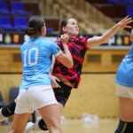 11.10.2026. Kielce. Mecz 5. kolejki Ligi Centralnej piłkarek ręcznych: Korona Handball Kielce - Energa Sambor Tczew / Fot. Wiktor Taszłow - Radio Kielce