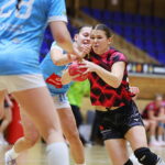 11.10.2026. Kielce. Mecz 5. kolejki Ligi Centralnej piłkarek ręcznych: Korona Handball Kielce - Energa Sambor Tczew / Fot. Wiktor Taszłow - Radio Kielce