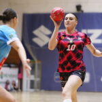 11.10.2026. Kielce. Mecz 5. kolejki Ligi Centralnej piłkarek ręcznych: Korona Handball Kielce - Energa Sambor Tczew / Fot. Wiktor Taszłow - Radio Kielce