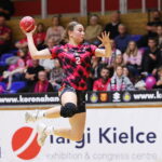 11.10.2026. Kielce. Mecz 5. kolejki Ligi Centralnej piłkarek ręcznych: Korona Handball Kielce - Energa Sambor Tczew / Fot. Wiktor Taszłow - Radio Kielce