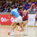 11.10.2026. Kielce. Mecz 5. kolejki Ligi Centralnej piłkarek ręcznych: Korona Handball Kielce - Energa Sambor Tczew / Fot. Wiktor Taszłow - Radio Kielce
