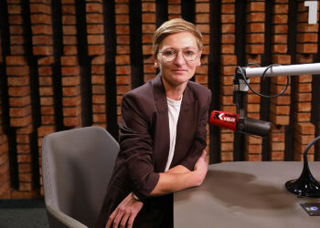 14.10.2026. Radio Kielce. Rozmowa Dnia. Na zdjęciu: Agata Wojda, prezydent Kielc / Fot. Wiktor Taszłow - Radio Kielce