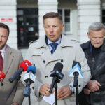 14.10.2026. Kielce. Konferencja prasowa Koalicji Obywatelskiej / Fot. Wiktor Taszłow - Radio Kielce