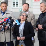 14.10.2026. Kielce. Konferencja prasowa Koalicji Obywatelskiej / Fot. Wiktor Taszłow - Radio Kielce