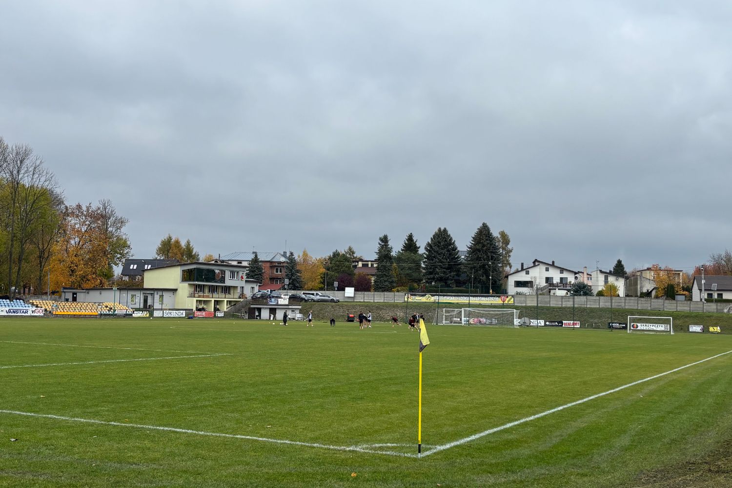 Stadion trzecioligowej drużyny zyskuje nowe oblicze