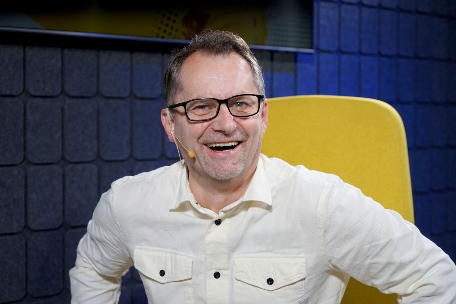 Grzegorz Kędzierski – gość audycji „Dzień dobry to Ja! Rozmowy inne niż wszystkie w Radiu Kielce” / Fot. Piotr Kwaśniewski - Radio Kielce