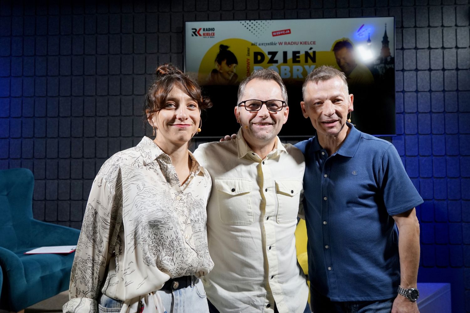 Grzegorz Kędzierski – gość audycji „Dzień dobry to Ja! Rozmowy inne niż wszystkie w Radiu Kielce” / Fot. Piotr Kwaśniewski - Radio Kielce