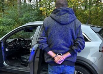 Mężczyźni zatrzymali oszusta i przekazali w ręce policji