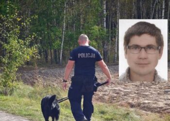 Policja szuka mężczyzny kierującego pojazdem, który spłonął