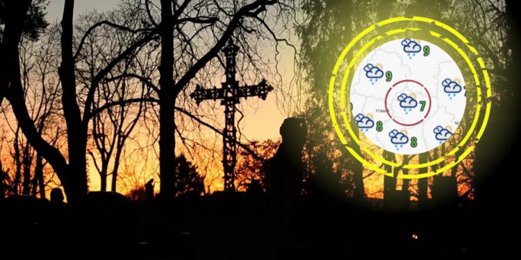 Wszystkich Świętych 2026. Zabrać na cmentarz parasol?