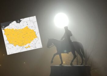 Nadciąga gęsta mgła. Może być niebezpiecznie