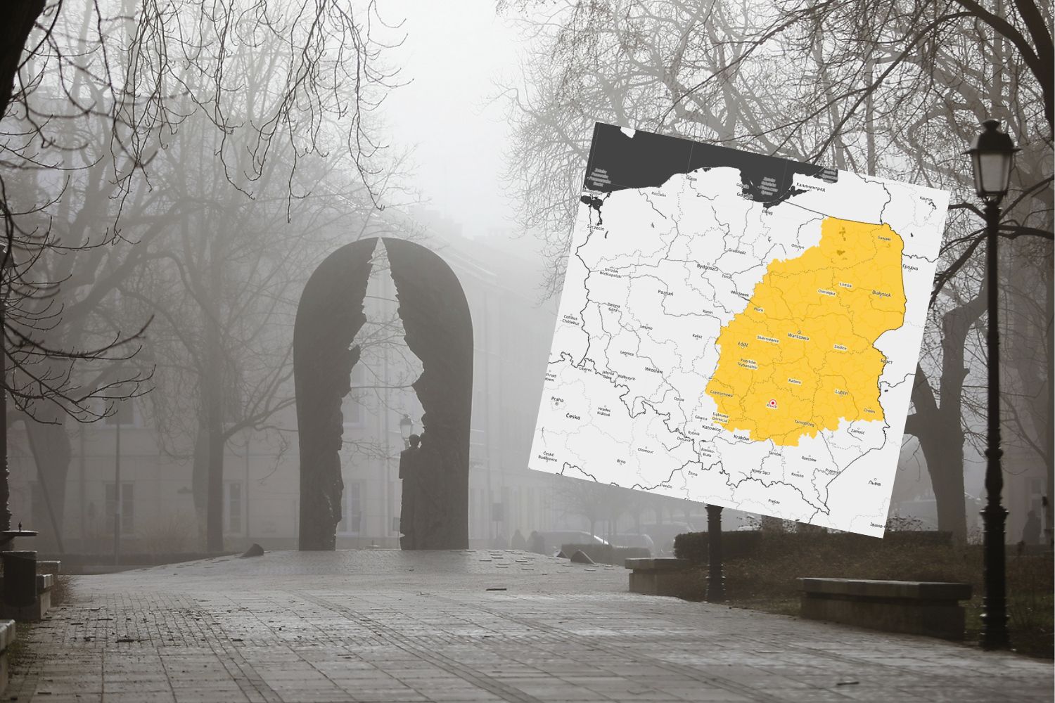 Świętokrzyskie w strefie żółtych alertów. Dwie noce dadzą nam w kość